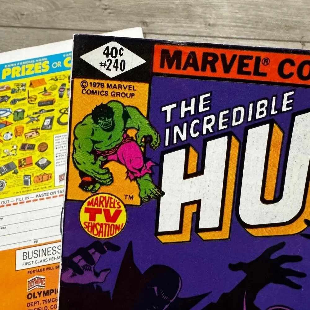 vintage 1979 lot of 2 hulk comics - Picture 5 of 6